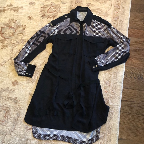 L.A.M.B. Dresses & Skirts - LAMB Gwen Stefani button down pattern dress